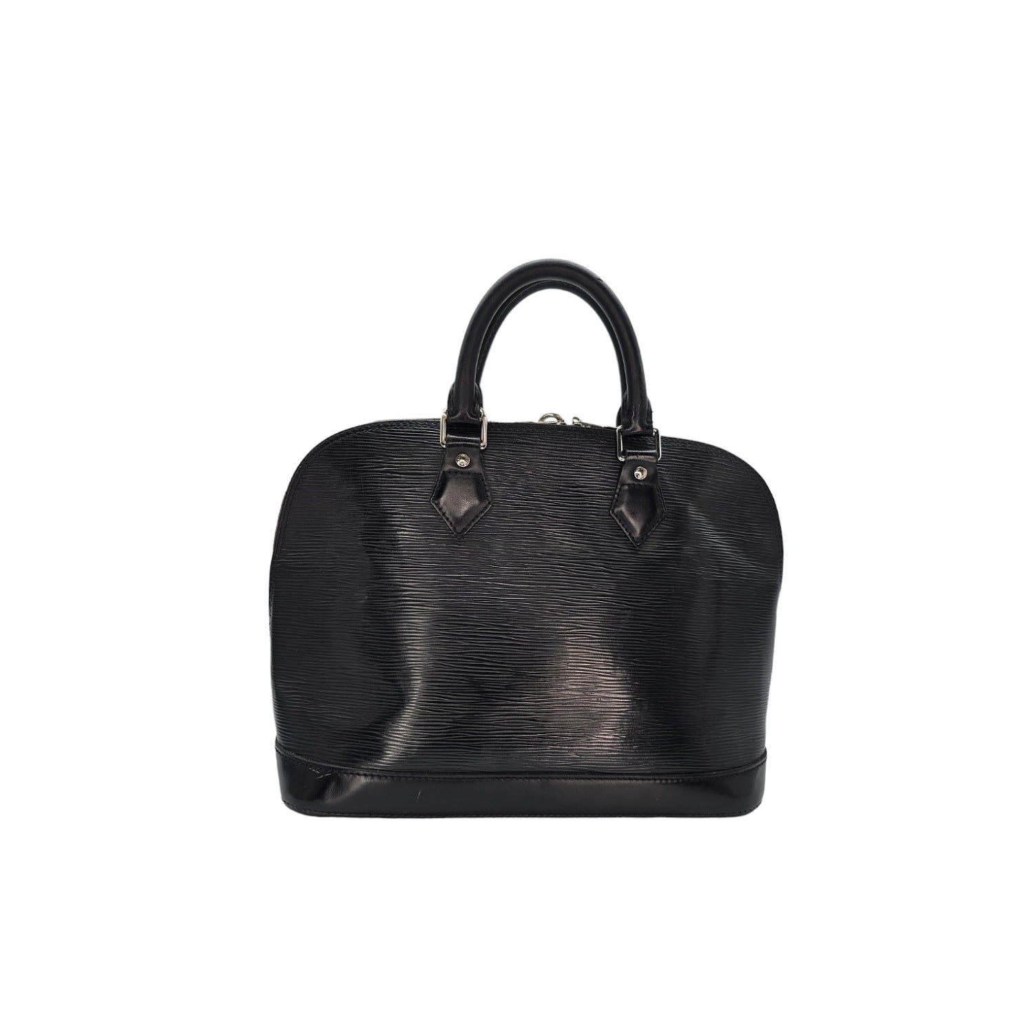 Louis Vuitton 2006 Black EPI Alma PM Satchel