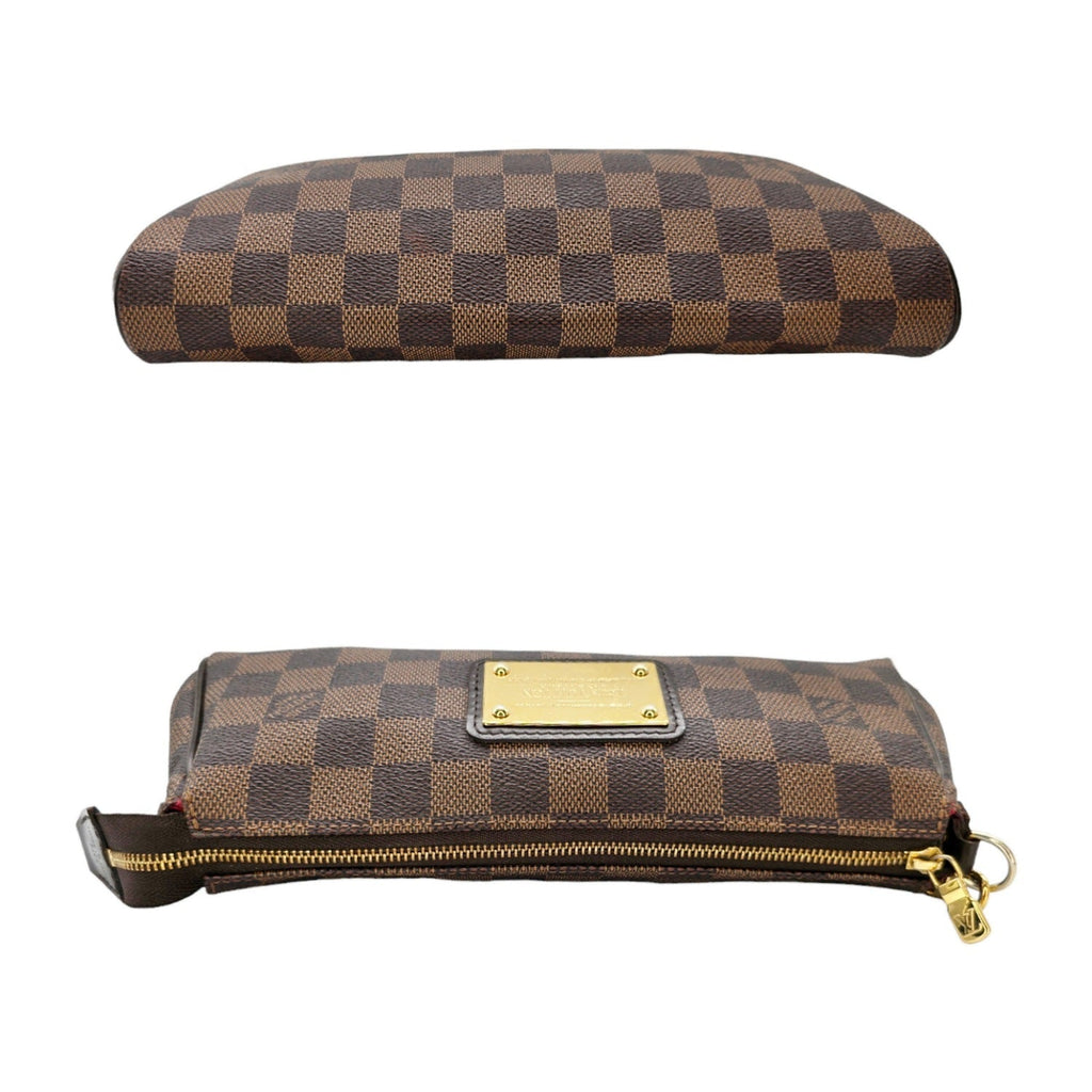 Louis Vuitton Damier Ebene Canvas Eva Clutch