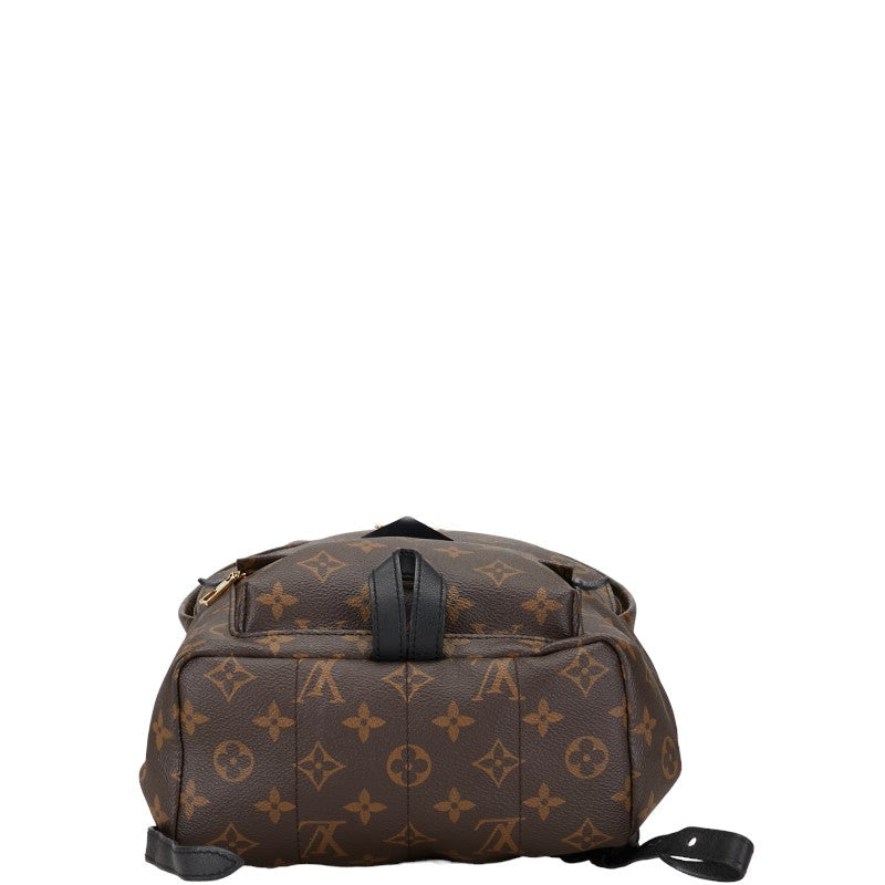 Louis Vuitton Monogram Palm Springs PM Rucksack M44871 Brown Black PVC Leather  Louis Vuitton