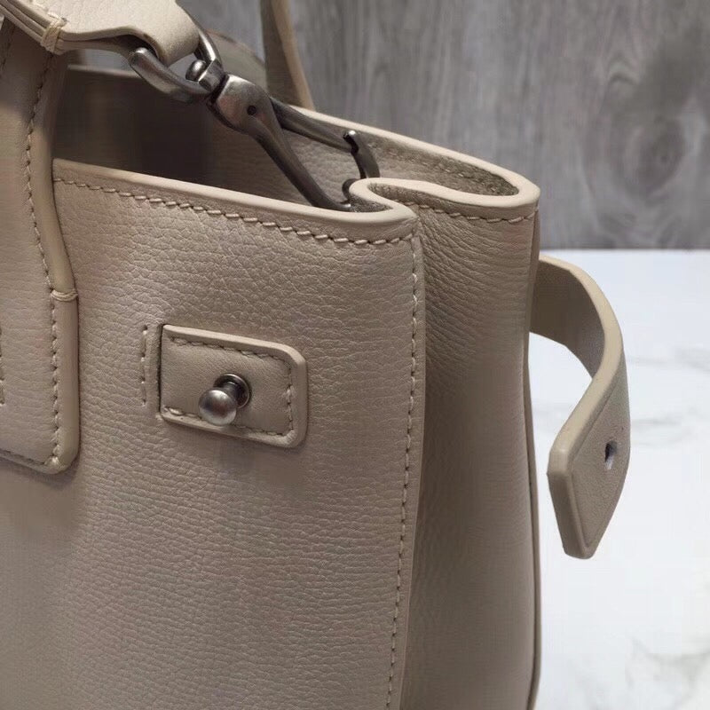 GLAMI The Small Banner Bag Beige For Women, Bags 10.6in/26cm