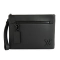Louis Vuitton Ipad M69837 LV Aerosmith Clutch Bag Black ather Black G  Mens Unisex