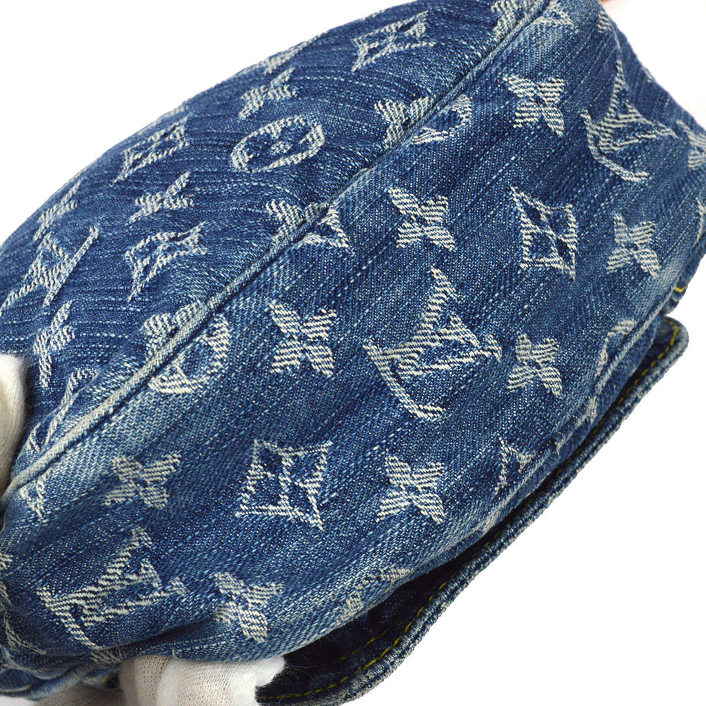 Louis Vuitton 2007 Monogram Denim Camera Bag M95348