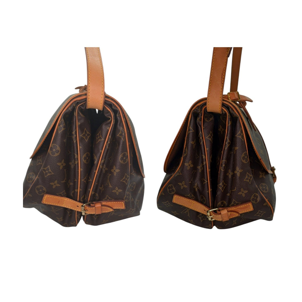 Louis Vuitton Vintage Monogram Saumur Bag