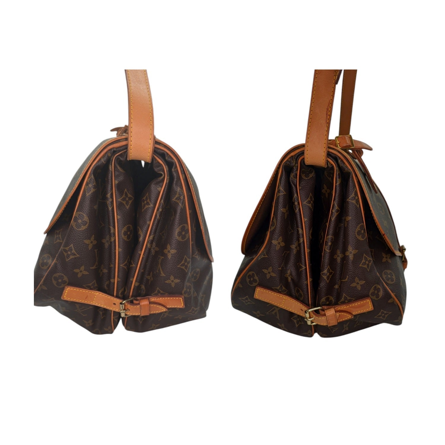 Louis Vuitton Vintage Monogram Saumur Bag
