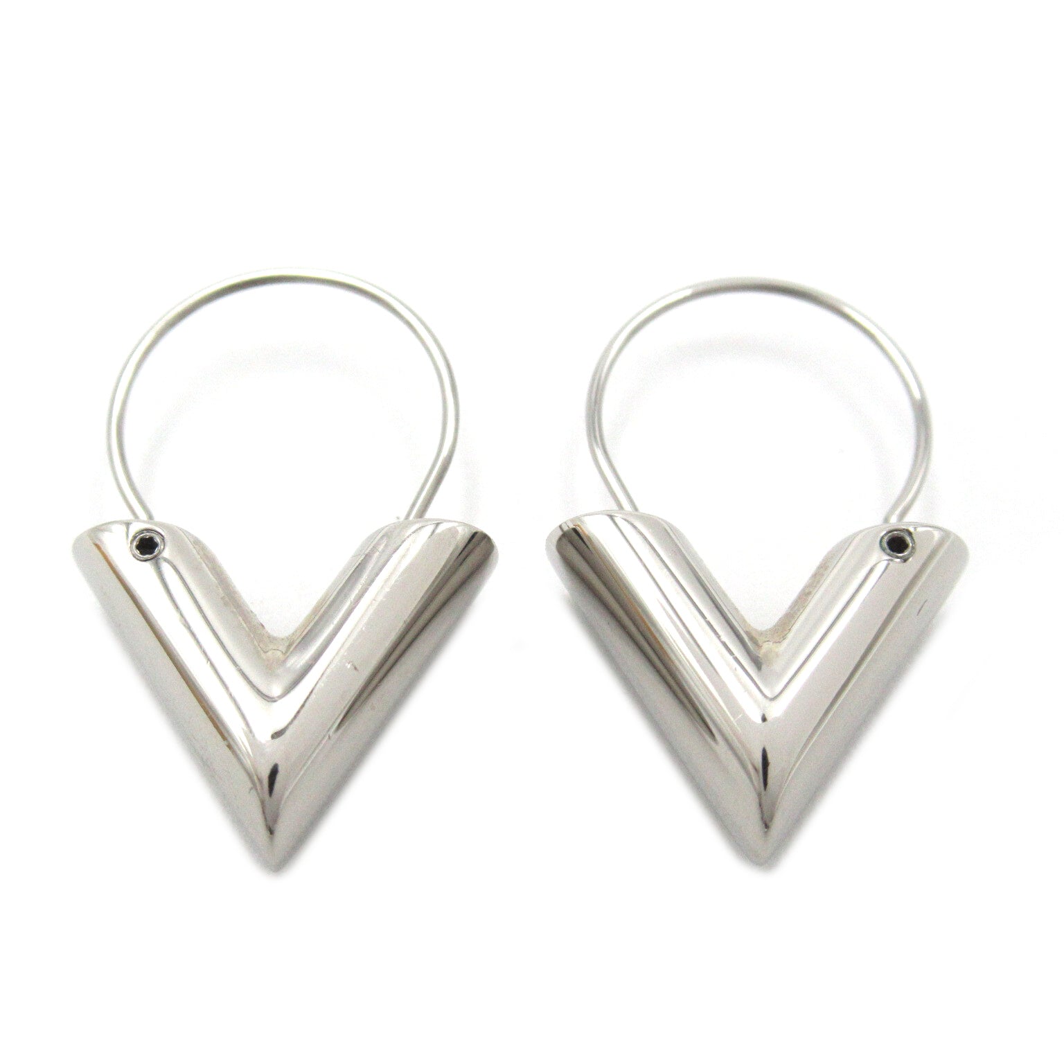 Louis Vuitton Louis Vuitton Essential V Earrings Piece Jewelry  Silver M63199