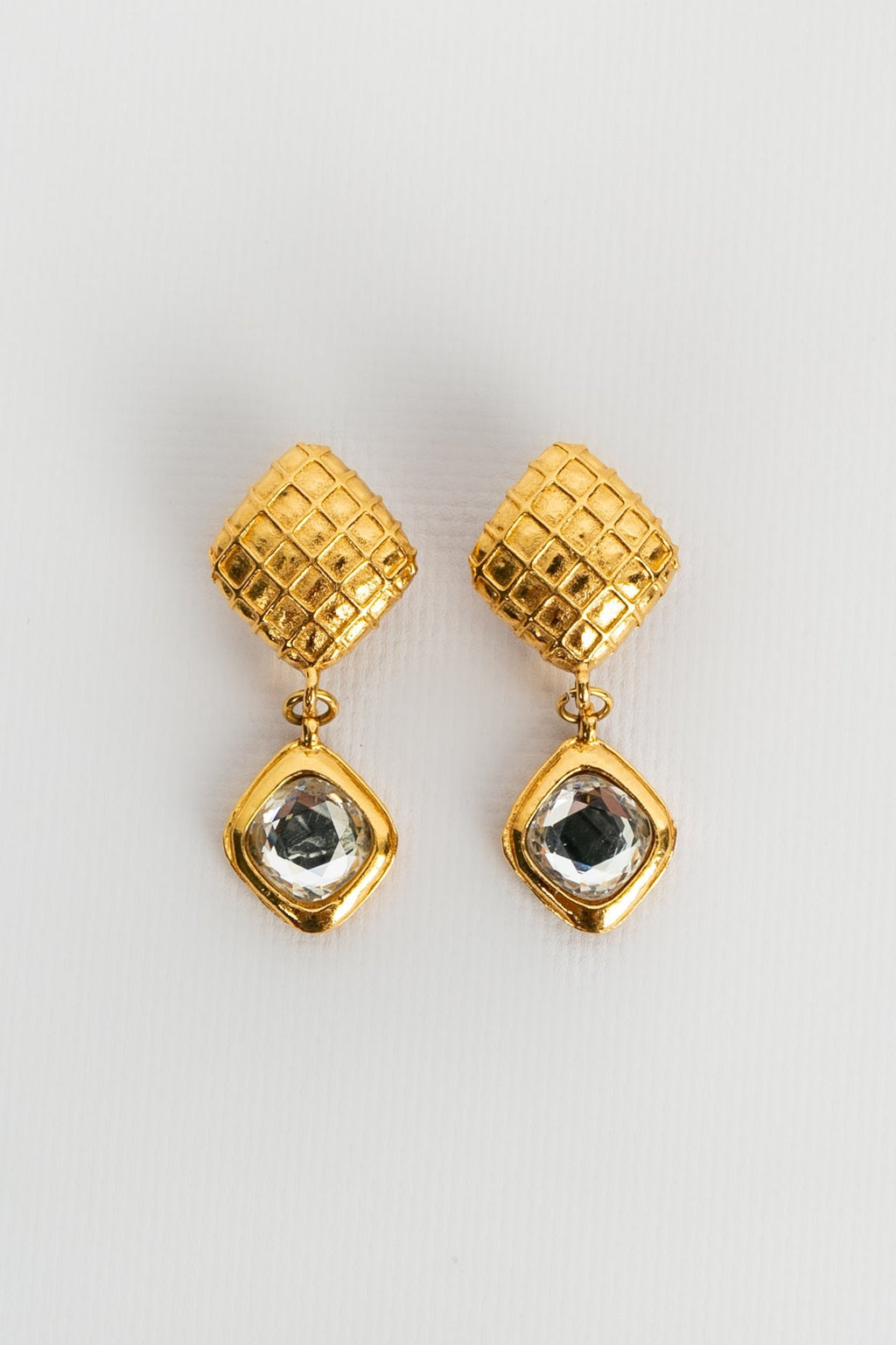 Parure perlÃƒÆ’Ã‚Â©e et strassÃƒÆ’Ã‚Â©e Chanel