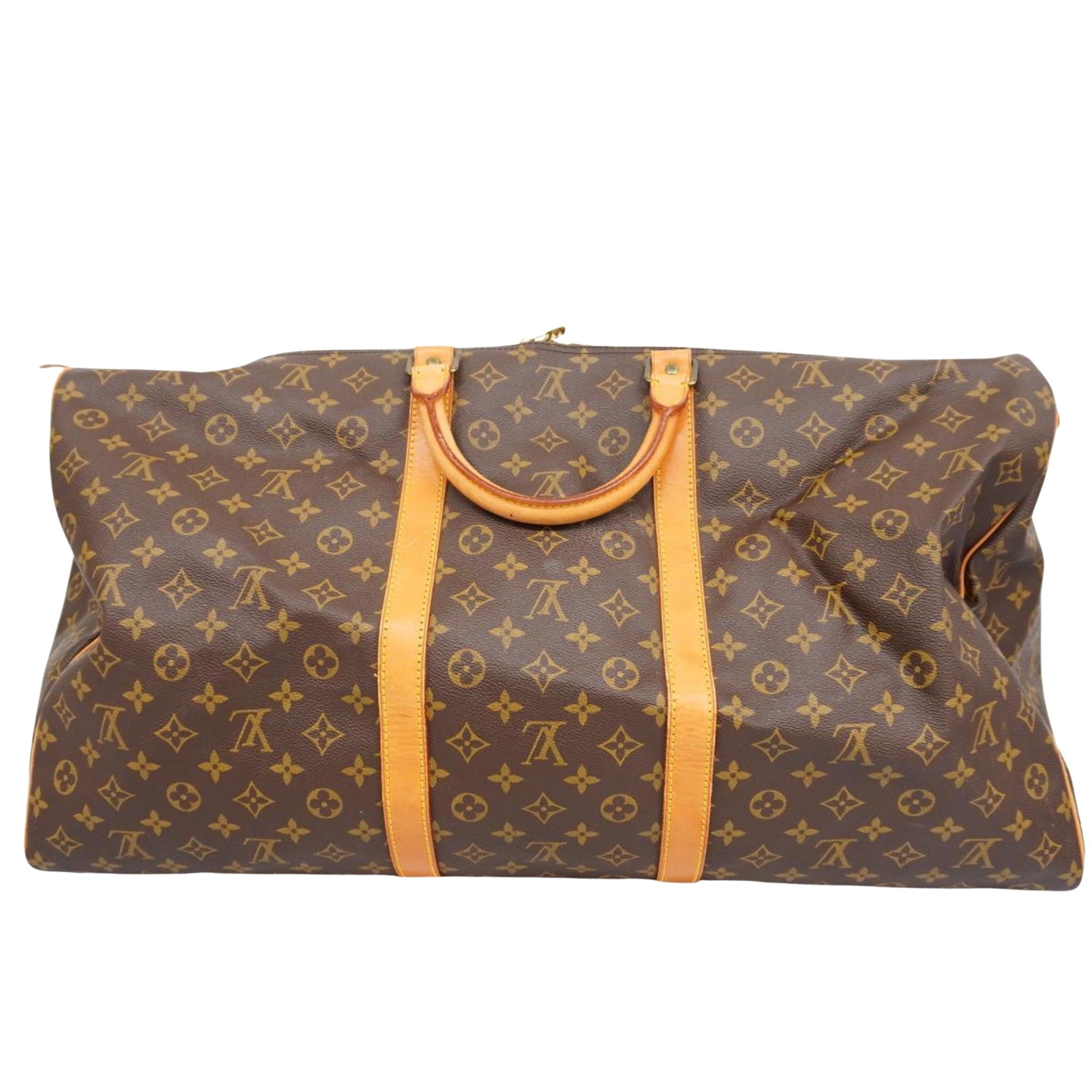 Louis Vuitton Keepall 60  Canvas Travel Bag ()