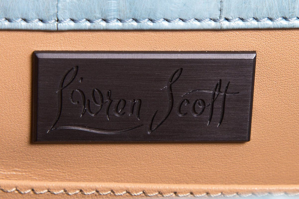 Bags Arena Light Blue Convertible Envelope Clutch