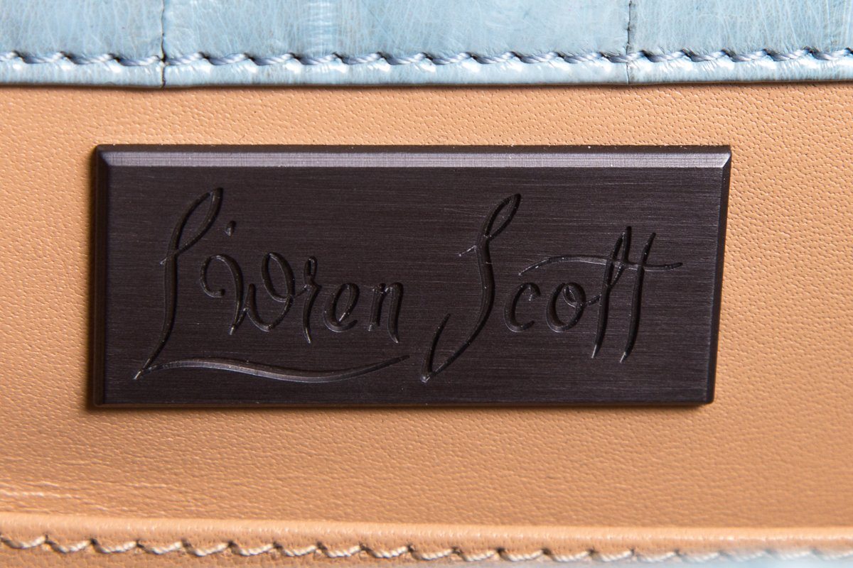 Bags Arena Light Blue Convertible Envelope Clutch