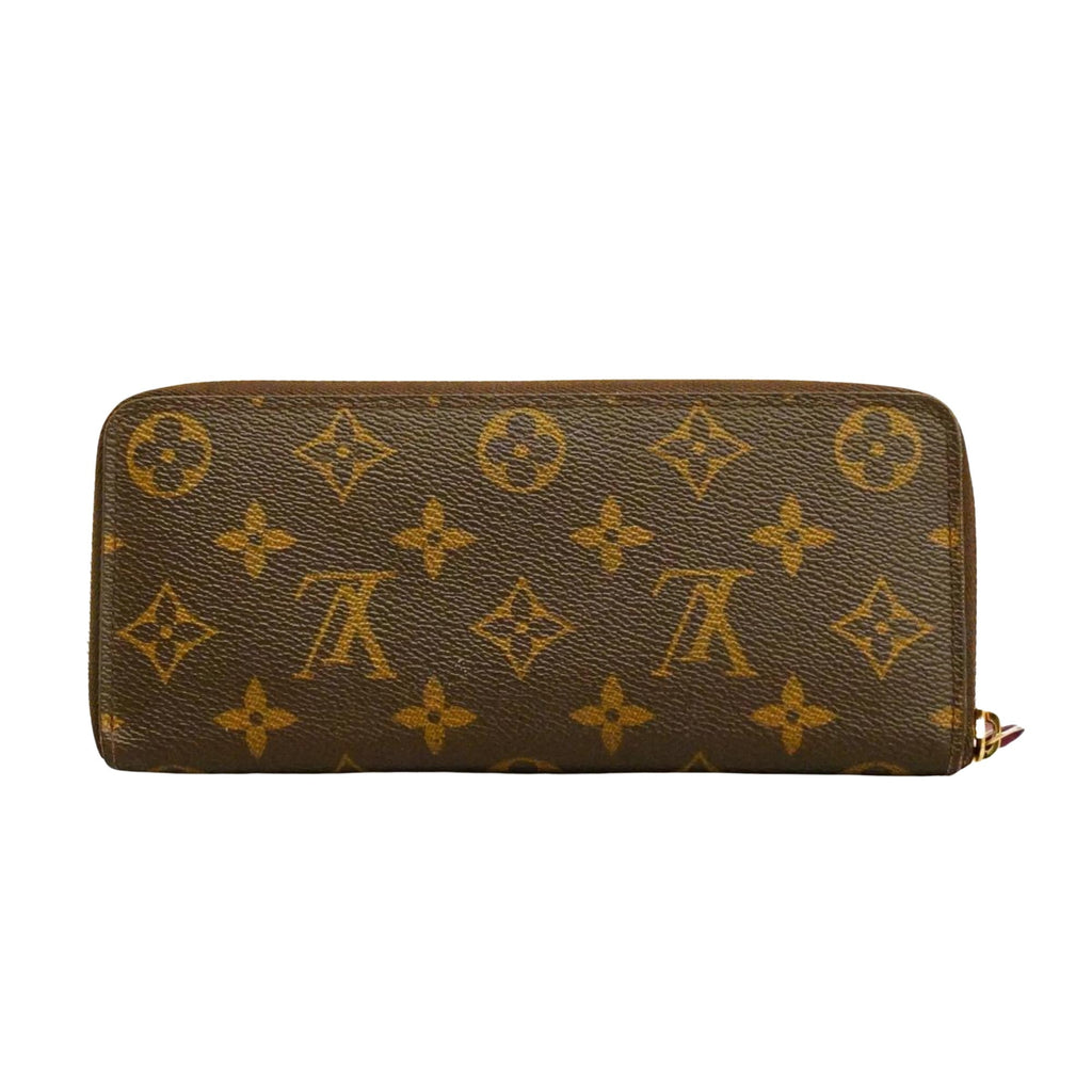 Louis Vuitton Portefeuille Clémence  Canvas Wallet  ()