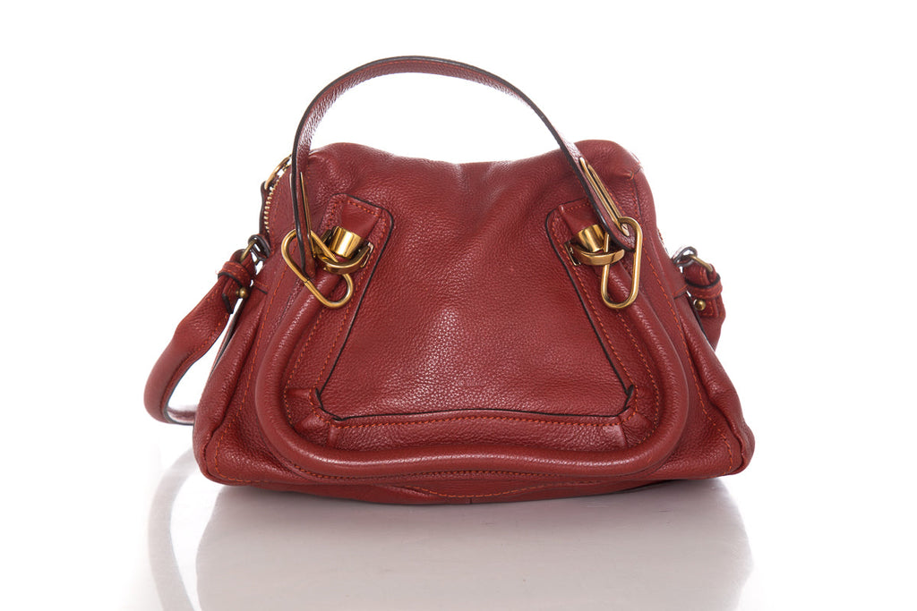 Chloe Red Paraty Handbag