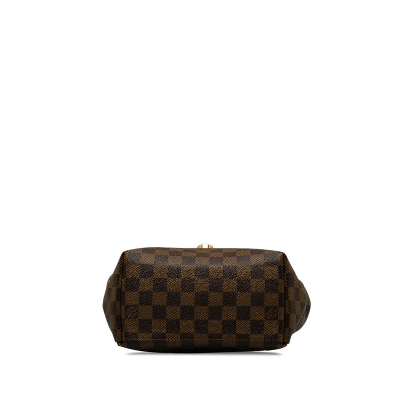 Louis Vuitton Damier Clapton Magnolia Rucksack N42262 Brown Pink PVC Leather  Louis Vuitton  Rucksack