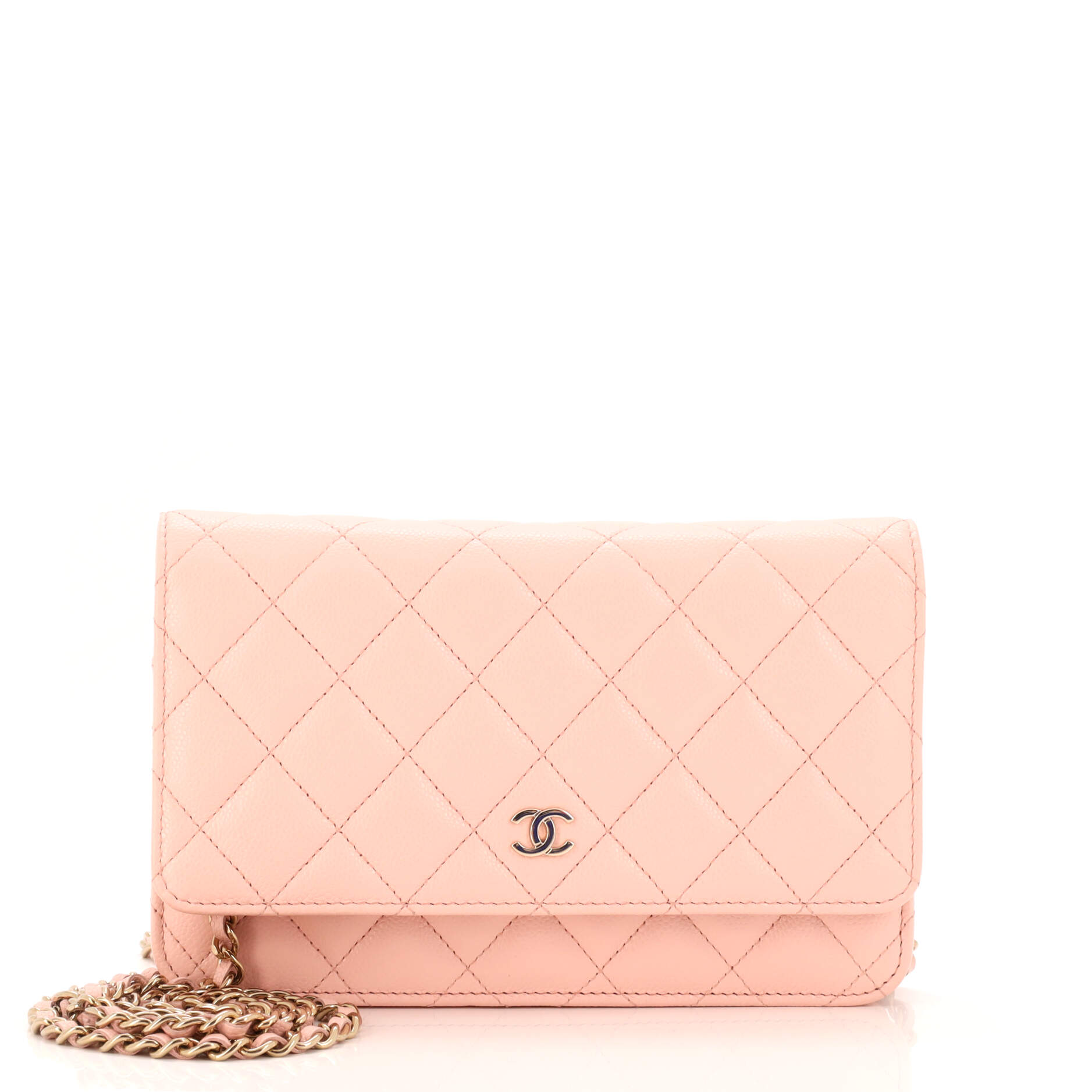 CHANEL Wallet on Chain Quilted Caviar