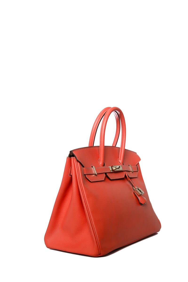 HermÃƒÆ’Ã‚Â¨s Birkin 35 Candy Rose Jaiperr Epsom GHW  Handbag