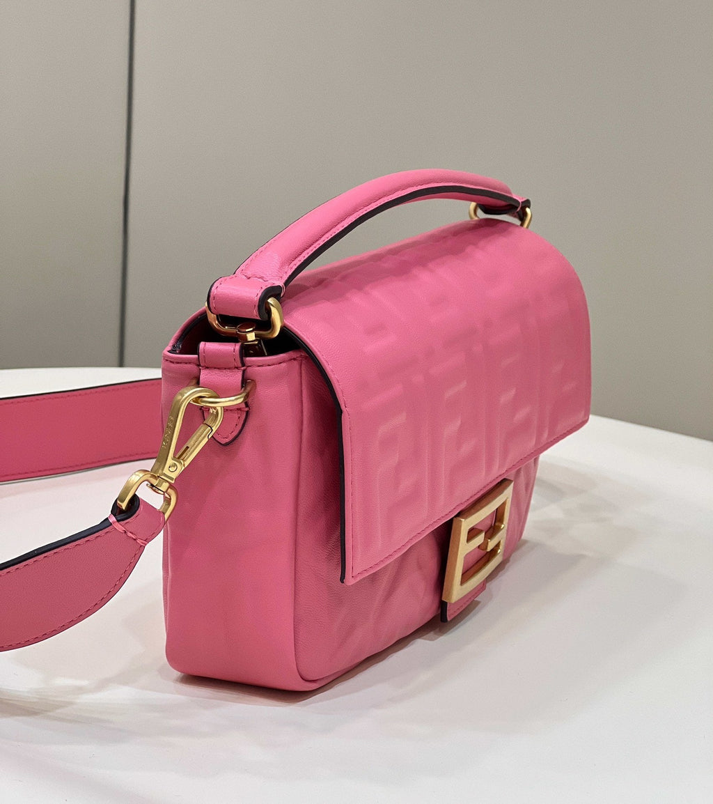 FI Baguette Pink For Women, WomenÃ¢â‚¬â„¢s Handbags, Shoulder And Crossbody Bags 10.6in/27cm FF 8BR600