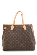 Louis Vuitton 2012  Brown Monogram Neverfull GM Tote