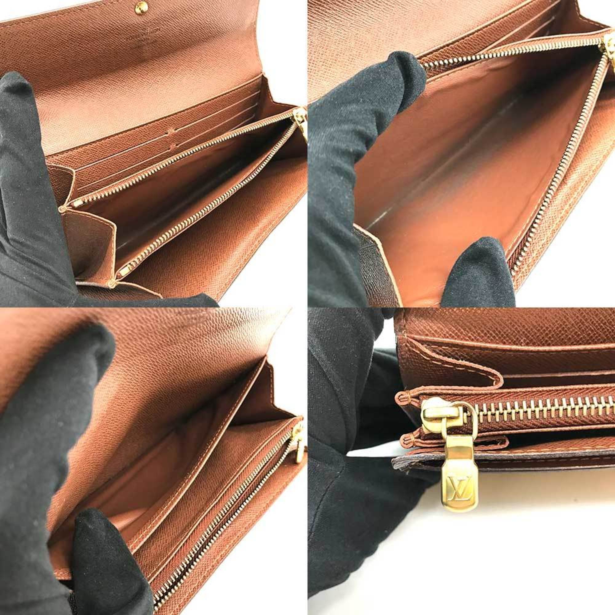 Louis Vuitton Sarah  Canvas Wallet  ()