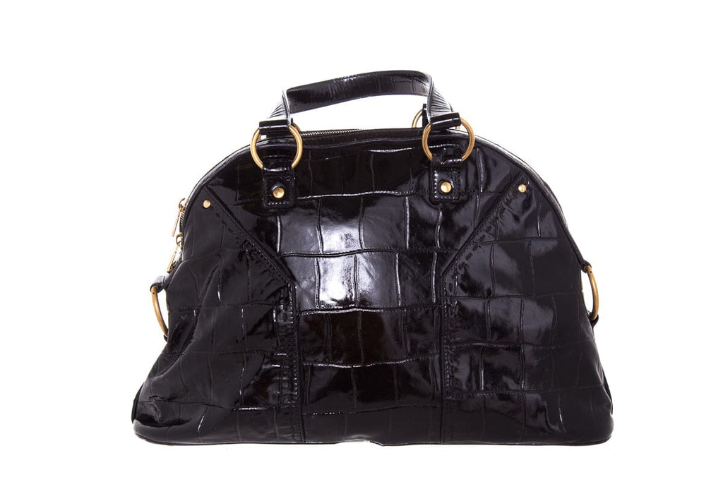 YSL Vintage Black patent Handbag