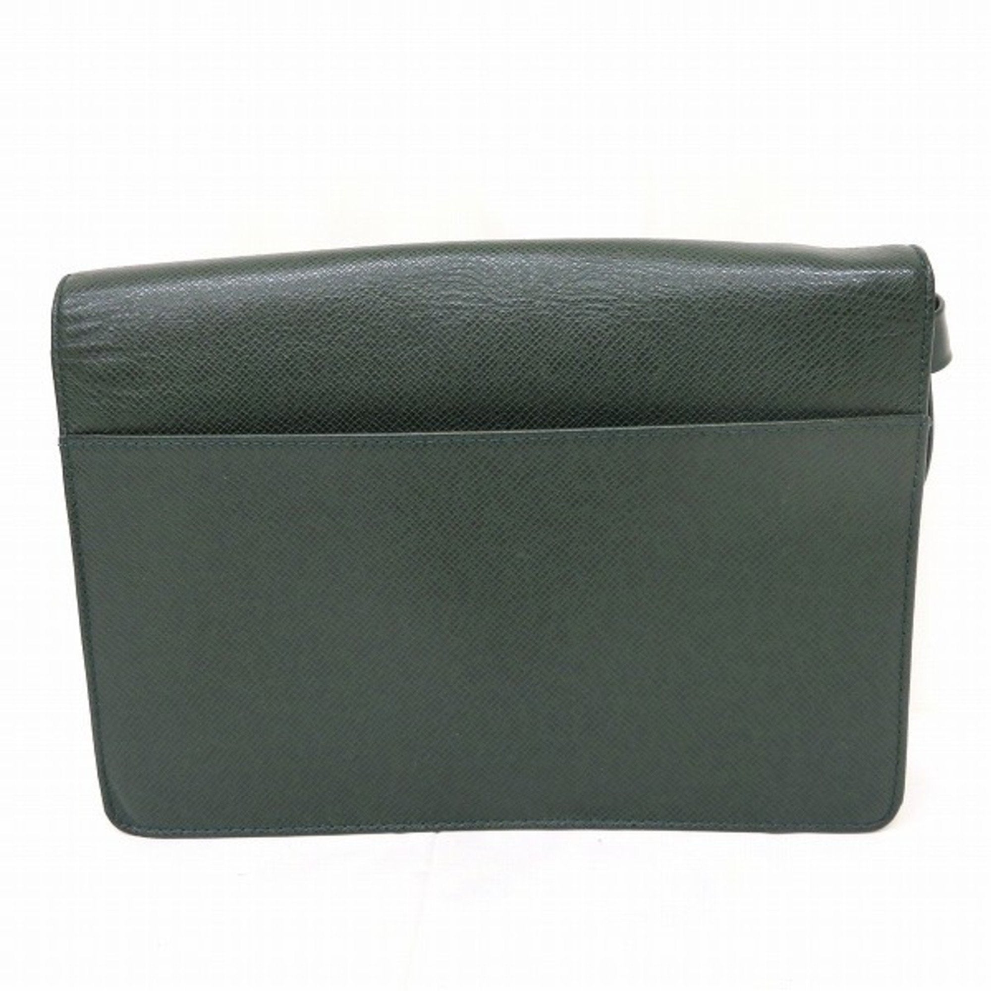 Louis Vuitton Selenga  Leather Clutch Bag ()