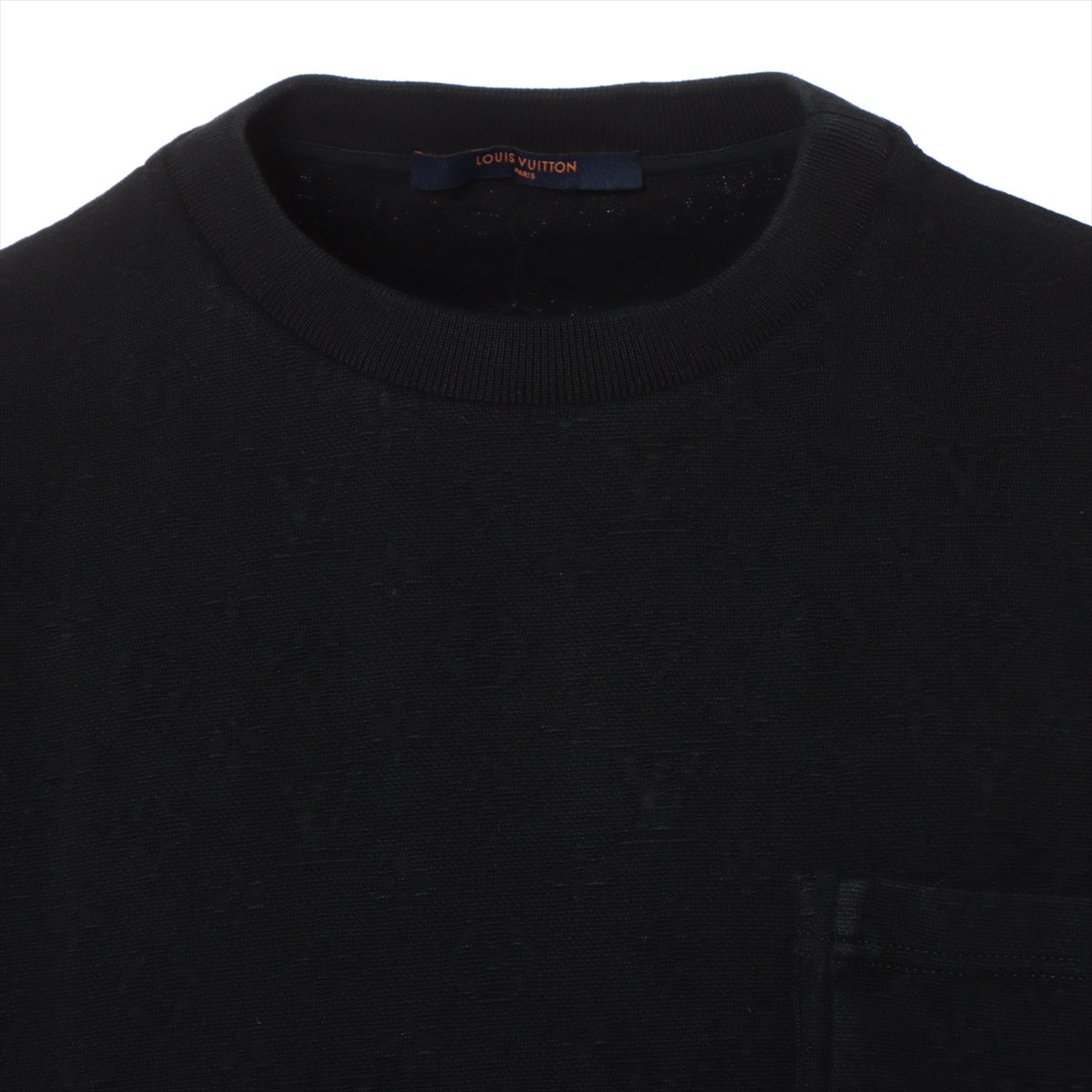 Louis Vuitton 22AW Cotton  M Mens Black RM222Q Monogram 3D Pochette