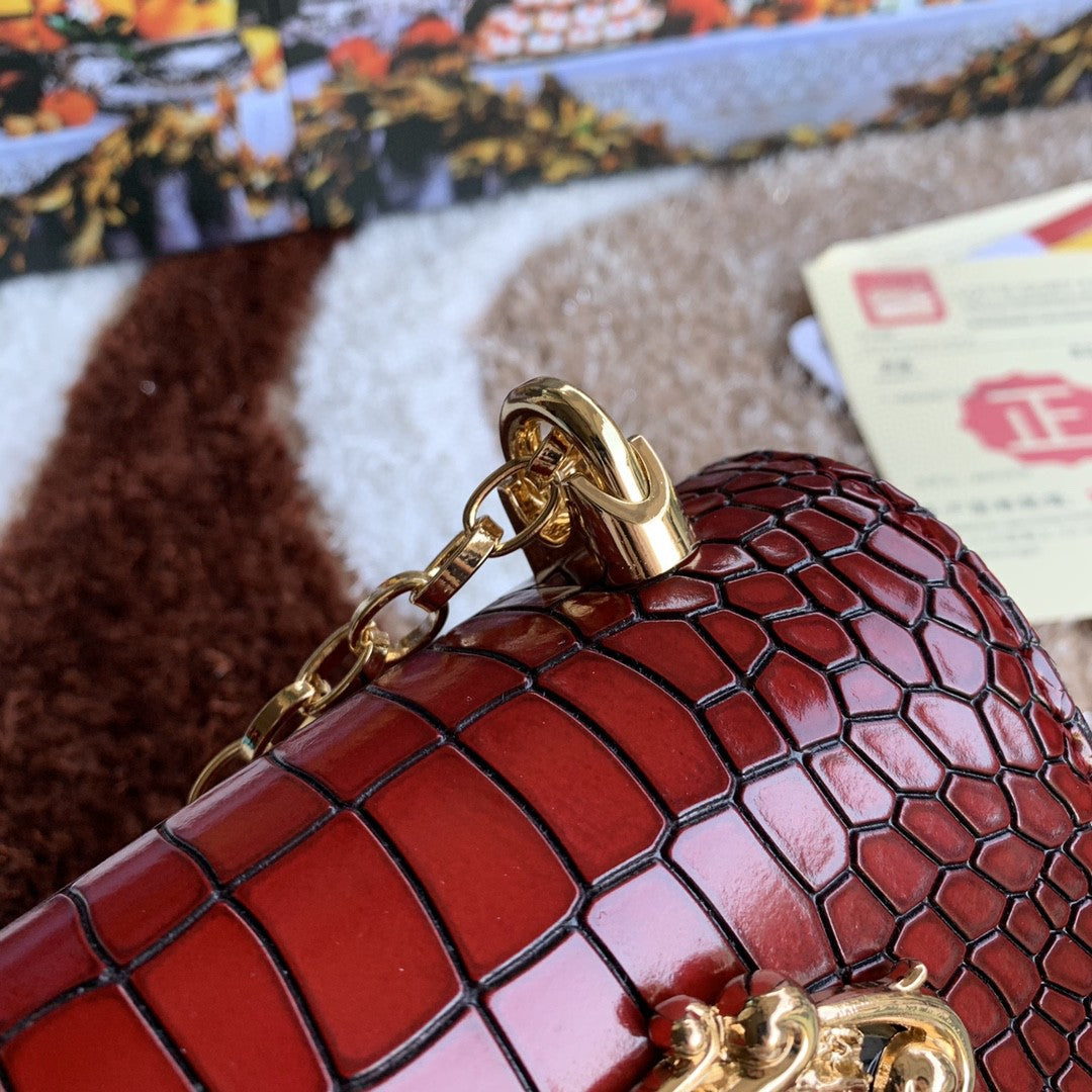 GLAMI GLAMI Girls CrossBody Bag Burgundy For Women 8.3in/21cm GLAMI