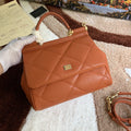 GLAMI MeGLAMIum Sicily Bag In Quilted Brown For Women 10.2in/26cm GLAMI GLAMI6002AW5918N131