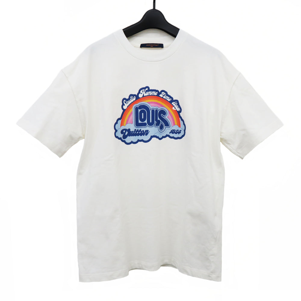Louis Vuitton Rainbowprint  1AB4UQ y Cotton Size M White HOY78WNPL Tops  Apparel