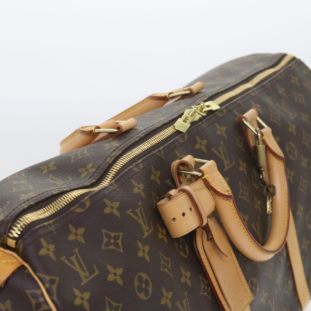Louis Vuitton Keepall 55  Canvas Travel Bag ()