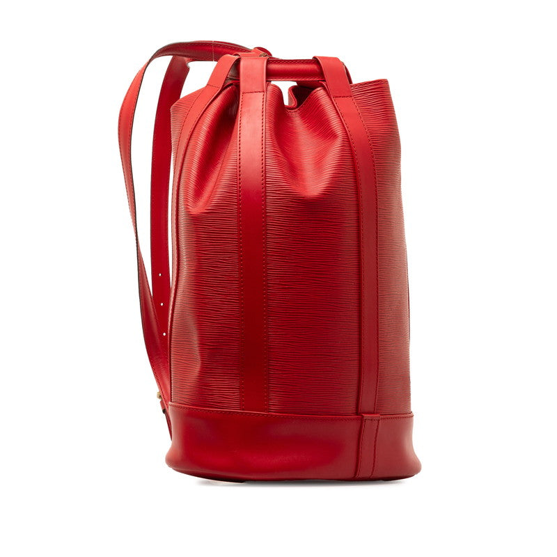 Louis Vuitton Epi Landnet M52357 Castilian Red Leather  Louis Vuitton