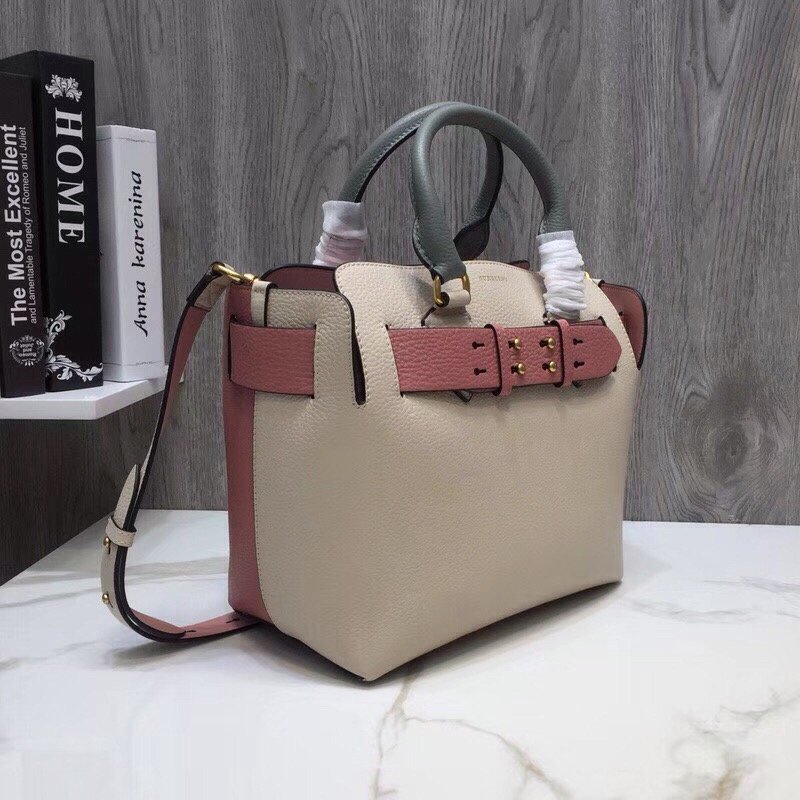 GLAMI Small Triple Stud Belt Bag Cream For Women, Bags 14in/36cm