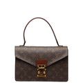Louis Vuitton Monogram Concorde Handbag M51190 Brown PVC Leather  Louis Vuitton