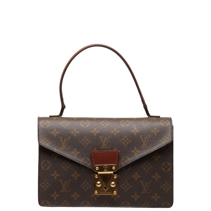 Louis Vuitton Monogram Concorde Handbag M51190 Brown PVC Leather  Louis Vuitton