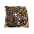 Louis Vuitton Tigergram Square 90 Silk Scarf