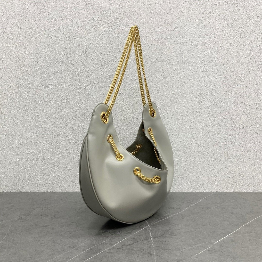 GLAMI Large Ava Chain Grey For Women 13in/33cmÃƒâ€šÃ‚Â 
