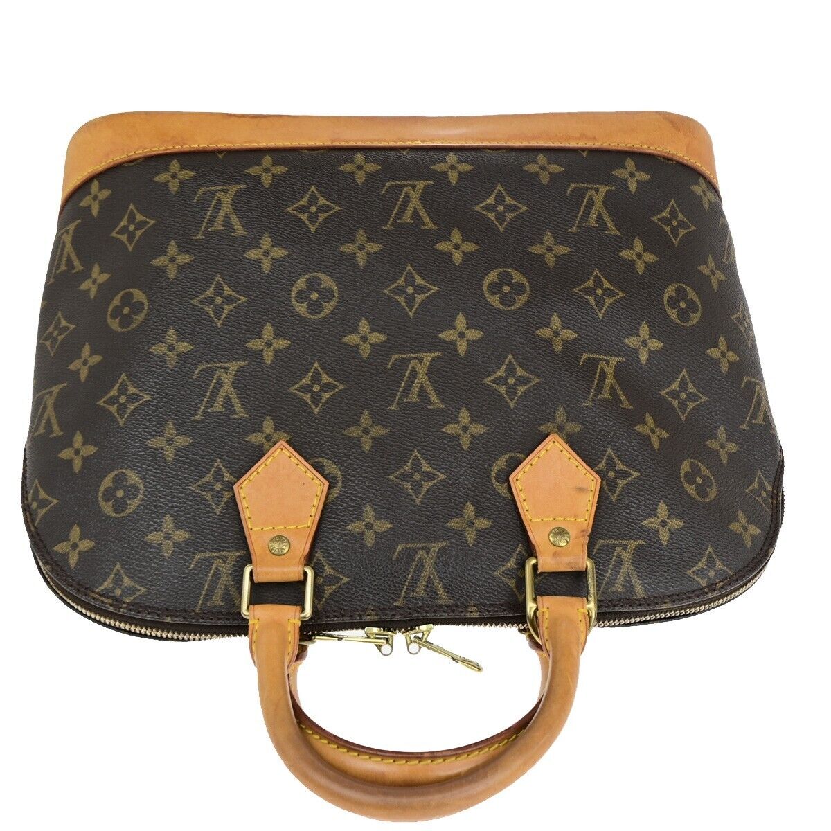 Louis Vuitton Alma  Canvas Handbag