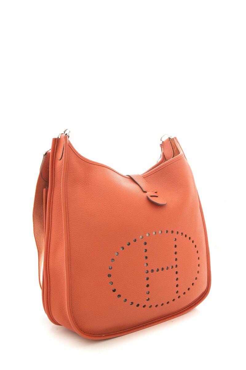 HermÃƒÆ’Ã‚Â¨s Crevette Evelyne GM Clemence PHW  Handbag