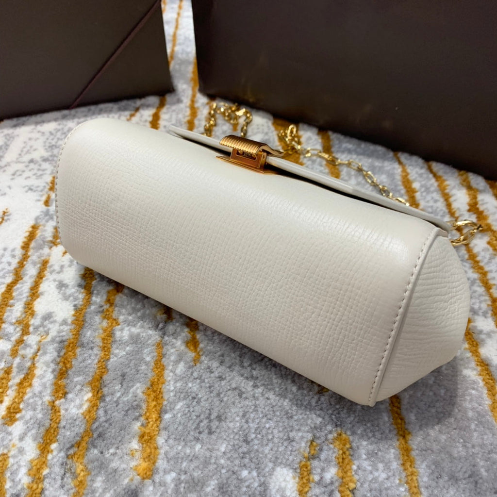 GLAMI Mini Angle Palmellato Bag White, For Women, WomenÃƒÂ¢Ã¢â€šÂ¬Ã¢â€žÂ¢s Bags 7.5in/19cm