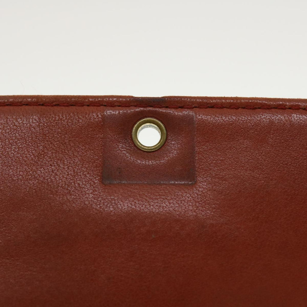 CHANEL Coin Purse Caviar Skin Red CC 40052