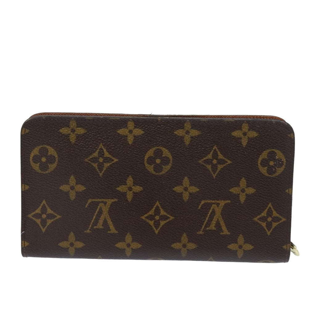 Louis Vuitton Zippy Wallet  Canvas Wallet