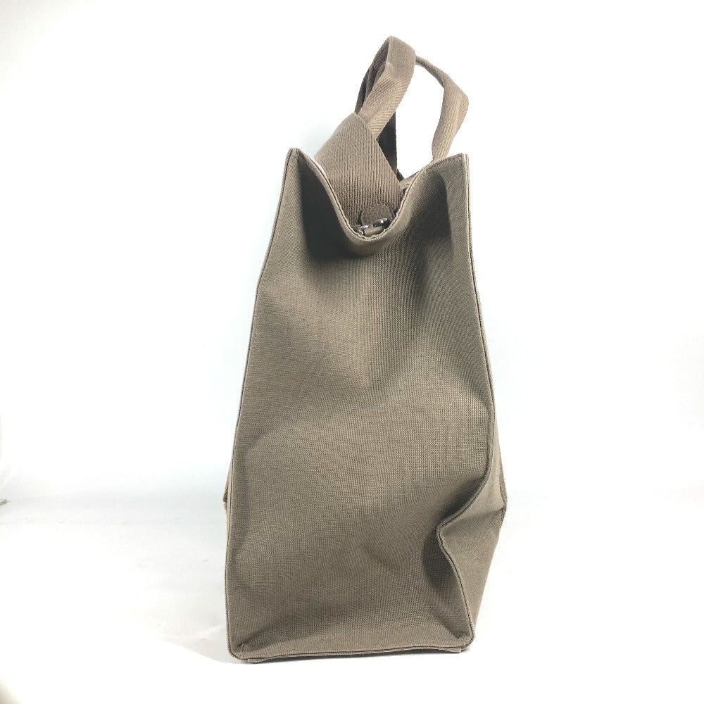 FENDI Tote Bag  7VA558 canvas khaki TOTE CANVAS mens Used