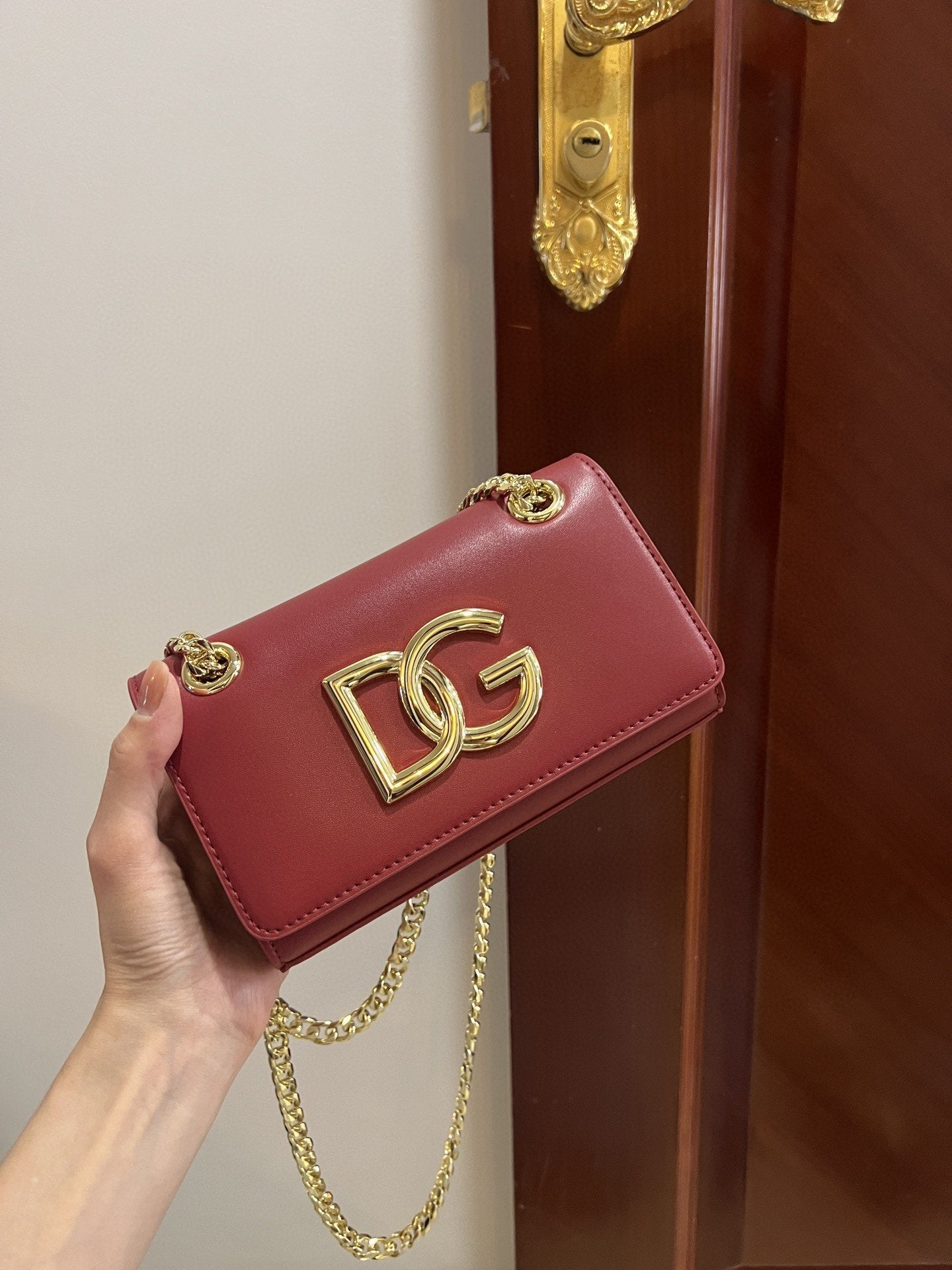 GLAMI Polished 3.5 Phone Bag Burgundy For Women 7.3in/19cm GLAMI