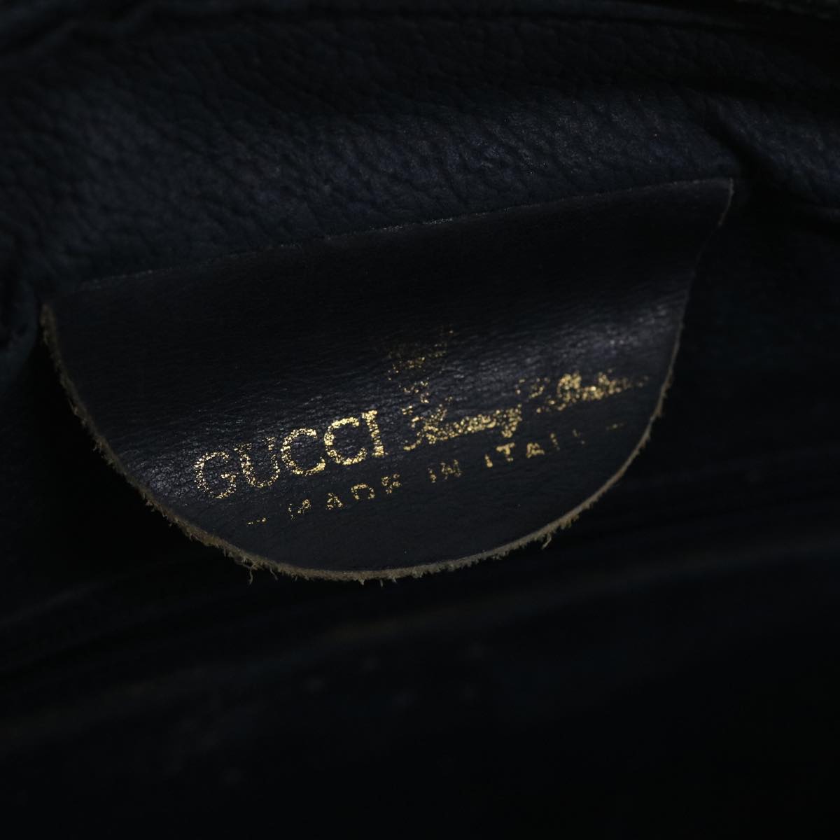 GUCCI GG Canvas Sherry Line Shoulder Bag PVC Leather Gray Red Navy 40345
