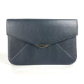 FENDI Clutch bag 8M0312 leather black flap To joule mens Used