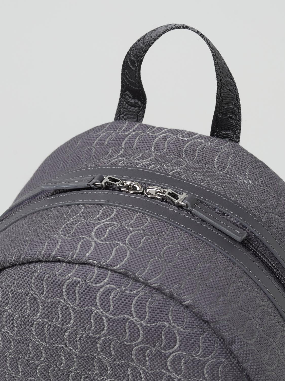 Christian Louboutin Backpack Men Grey Men