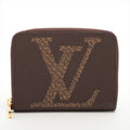 Louis Vuitton Monogram Giant Reversee Zippy Coin  M69354 Brown x Black Coin Power