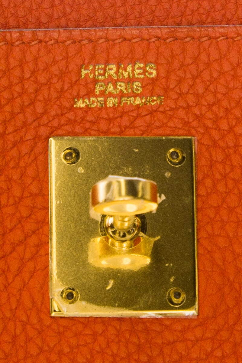 HermÃƒÆ’Ã‚Â¨s Cappucine Kelly 32 Togo GHW  Handbag