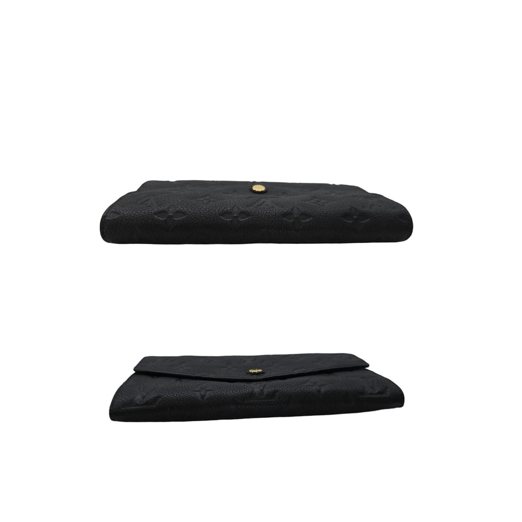 Louis Vuitton Monogram Empreinte Sarah Wallet w/ Pochette