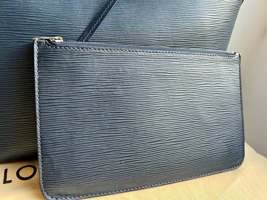 Louis Vuitton Neverfull MM Indigo Epi Leather (RRP £1,740)