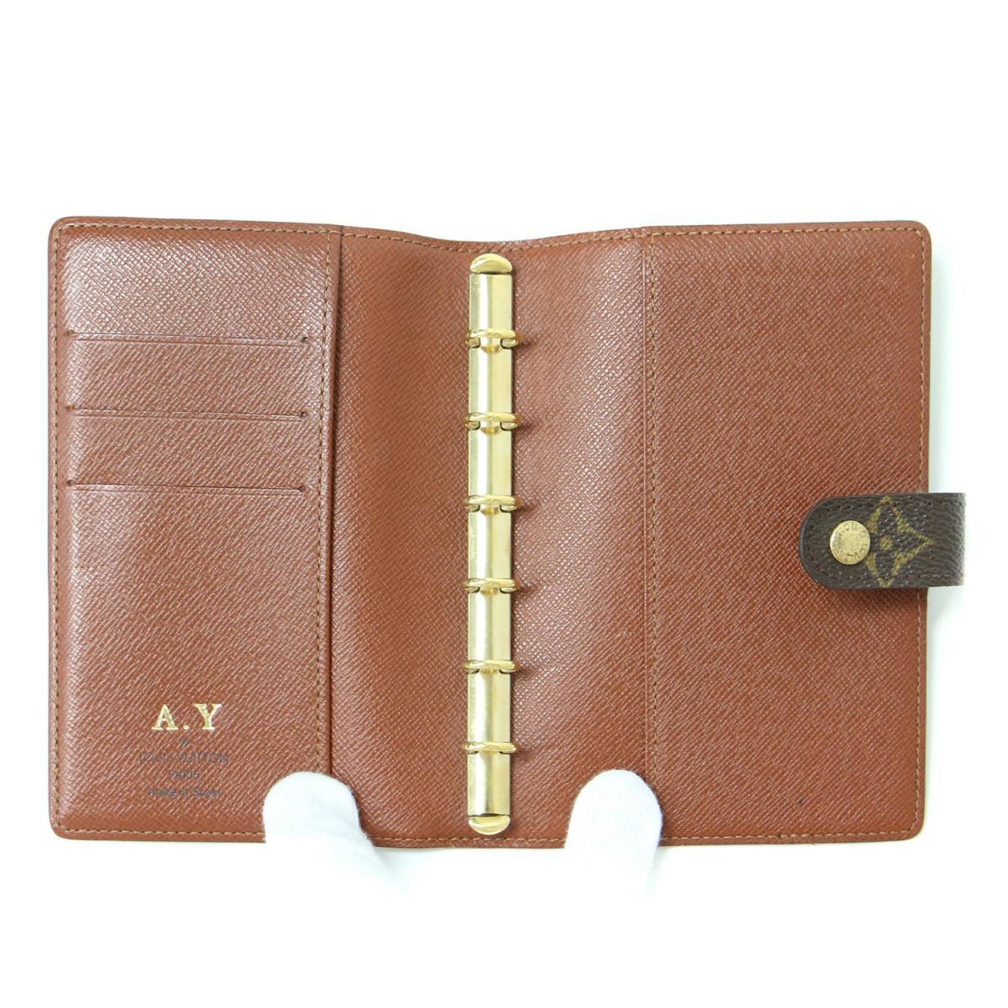 Louis Vuitton Agenda Pm  Canvas Wallet  ()