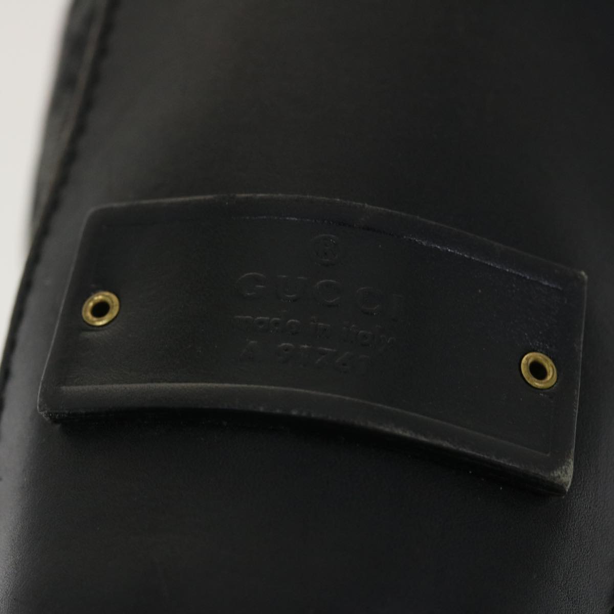 GUCCI GG Canvas Shoulder Bag Black 91761 40754